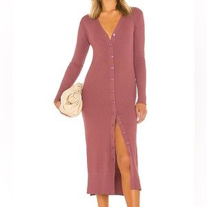 NWT LOFT Duster Button-Up Cardigan Sweater Dress